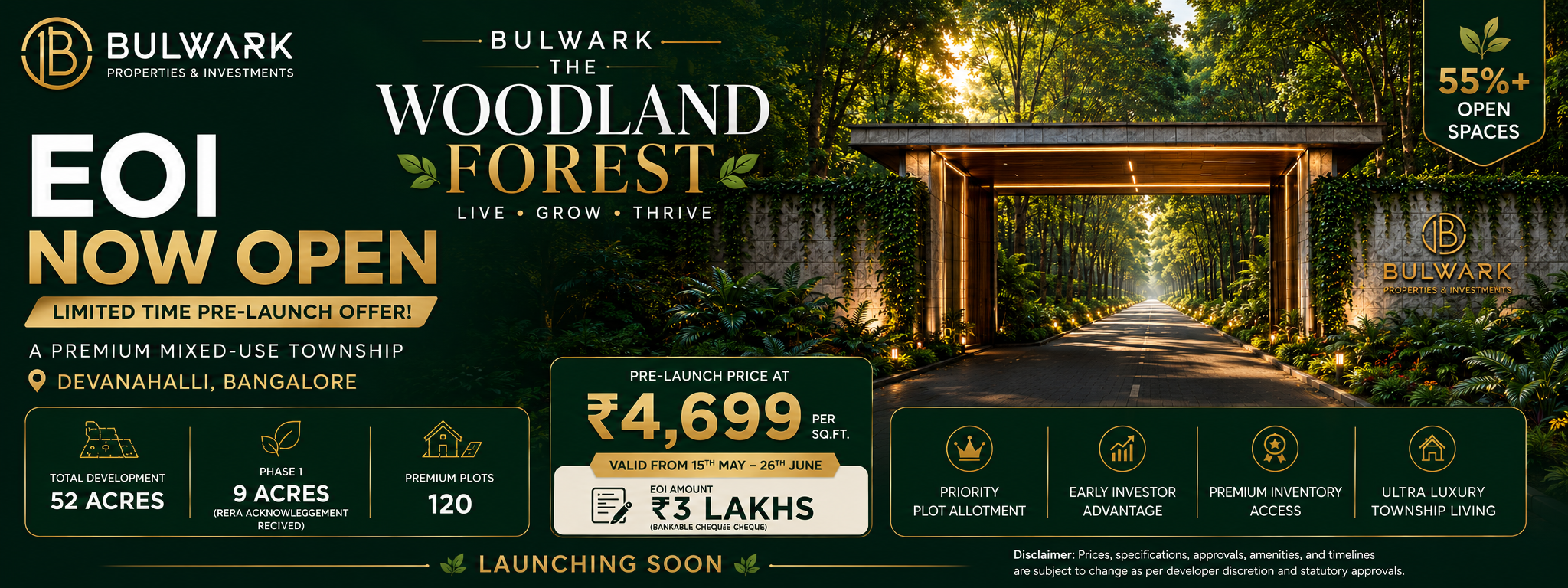 Bulwark The Woodland Forest